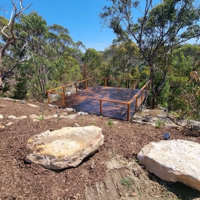 "Deck in the Clouds" at Wine Estate