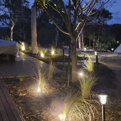 Outdoor Landscaping with the Works